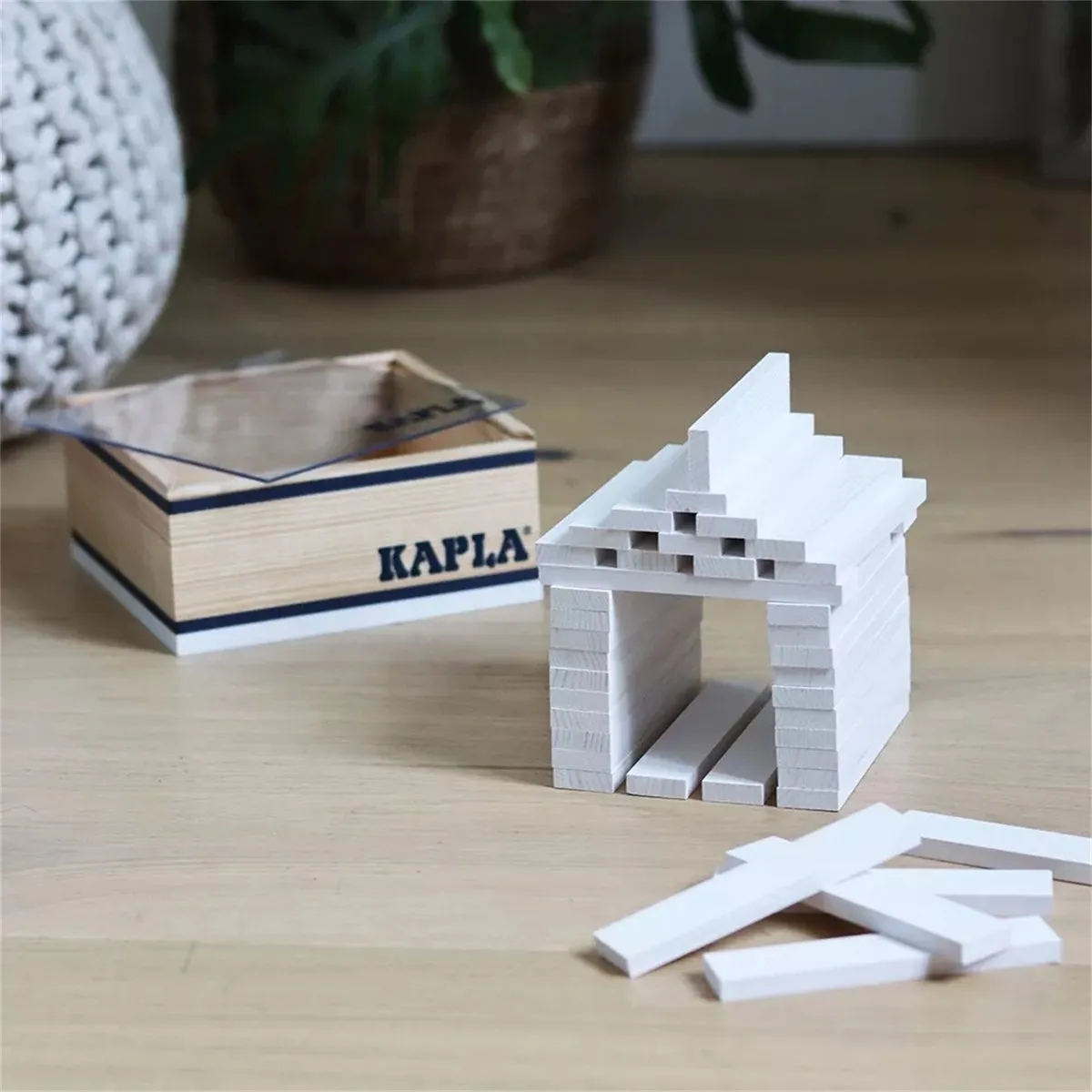 KAPLA Constructiespeelgoed Wit - 40 Plankjes