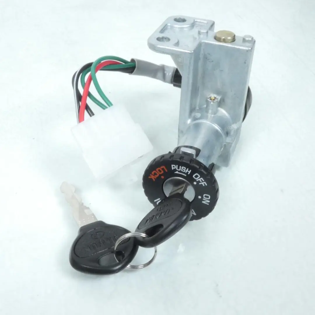 Kit serrure Tecnium pour scooter Kymco 100 Top Boy 5 fils 35010-KEB-7E000M1 Neuf