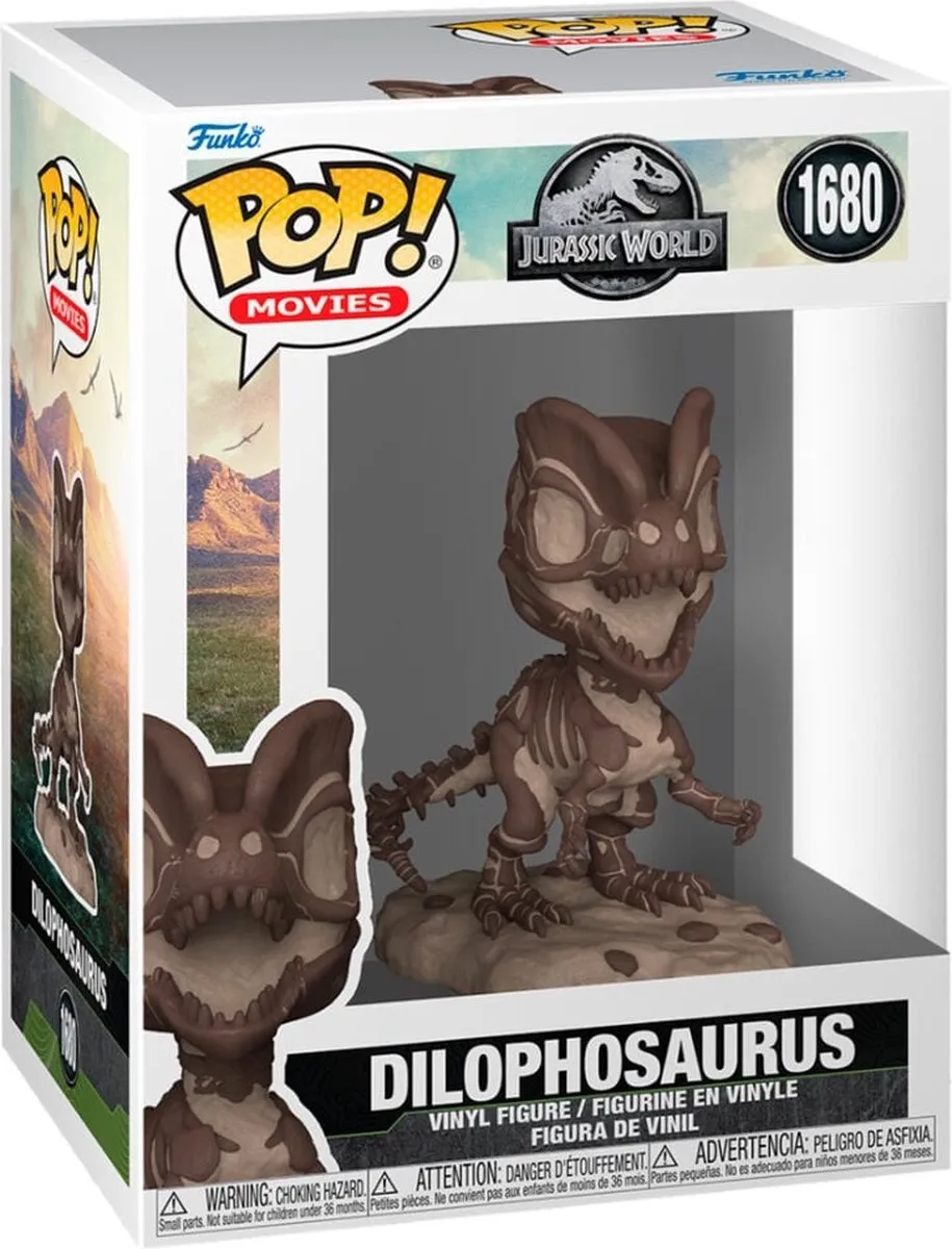 Funko Pop Movies Jurassic World Dilophosaurus #1680