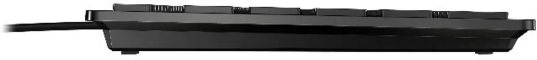 Cherry KC 6000 Slim Toetsenbord JK-1600BE-2 AZERTY - Zwart - afbeelding 2 van 3