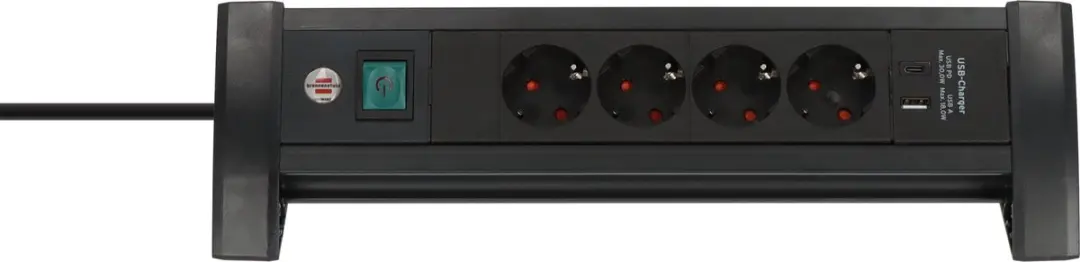 Brennenstuhl Premium Office-Line Stekkerdoos 4x USB
