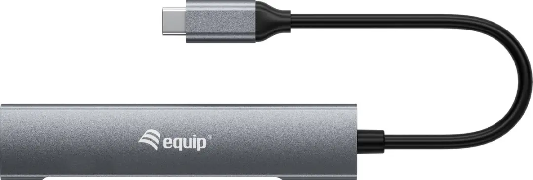 Equip 128963 Interface Hub USB 3.2 Gen 1 Type-C - 5000 Mbit/s - Zwart/Zilver - afbeelding 5 van 6