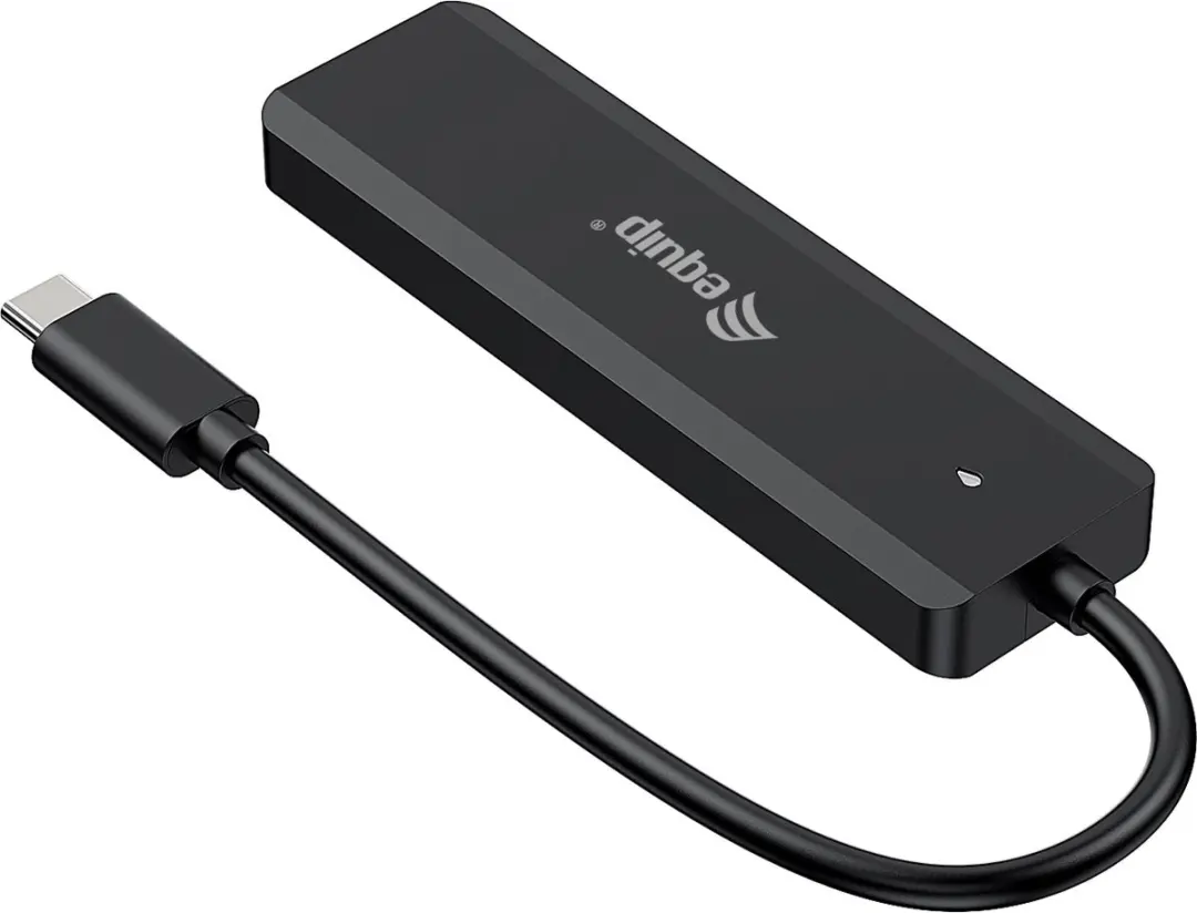 Equip 128966 Interface Hub USB 3.2 Gen 2 - 2x Type-C 10Gbps - Zwart - afbeelding 5 van 6