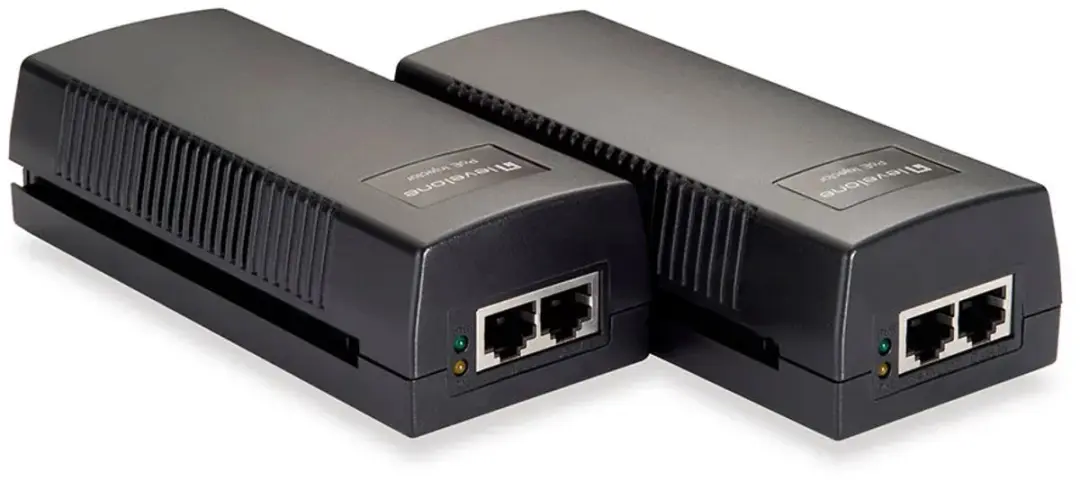 LevelOne POI-2012 PoE Injector Fast Ethernet - Zwart