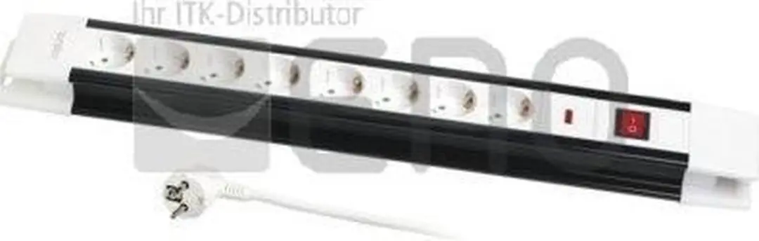 Logilink Stekkerdoos 8-voudig 3500W - Wit