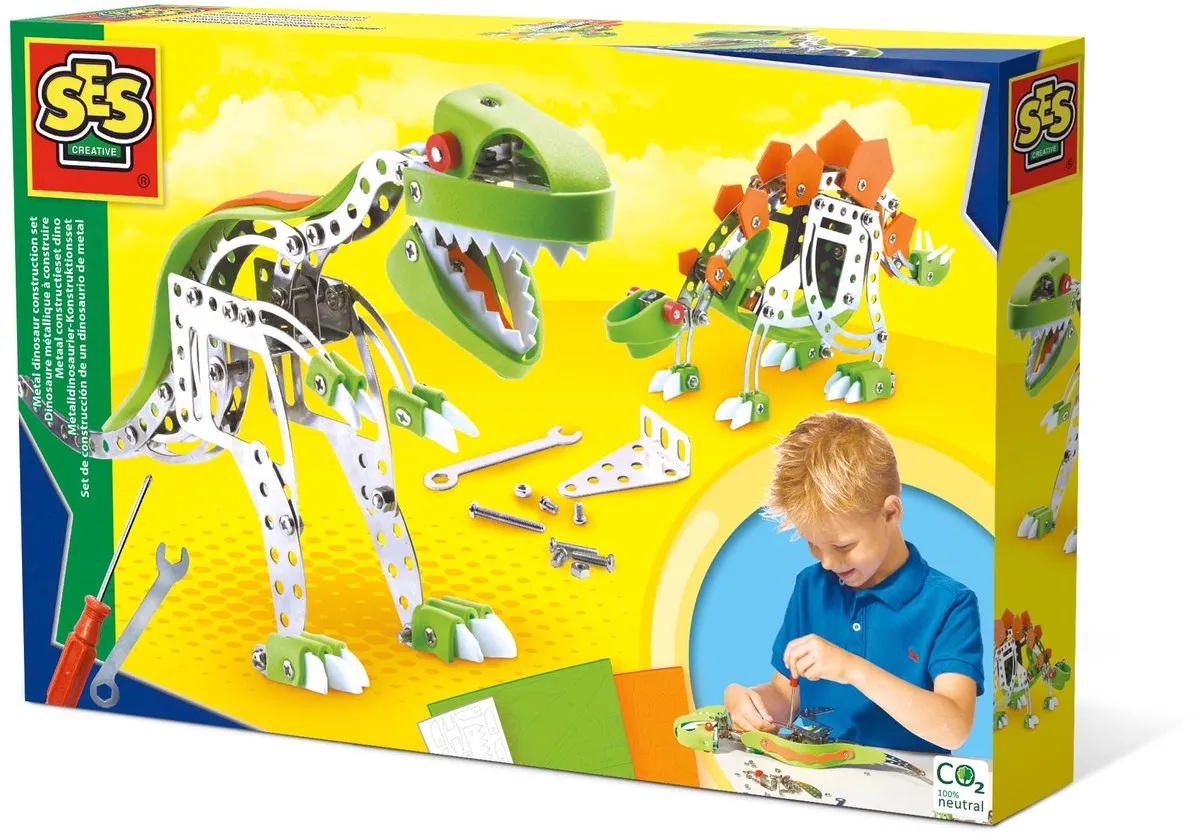 SES Creative Metaal Constructieset Dino