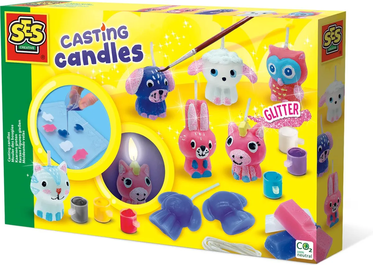 SES Creative Kaarsen Gieten Knutselset
