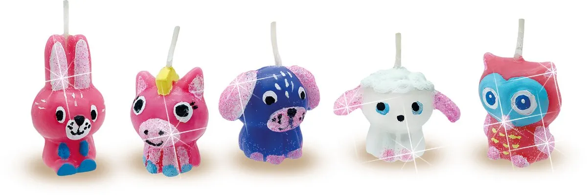 SES Creative Kaarsen Gieten Knutselset - 9 Stuks
