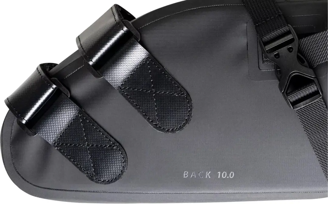 Contec Mile Grinder Back Zadeltas 10L - Zwart
