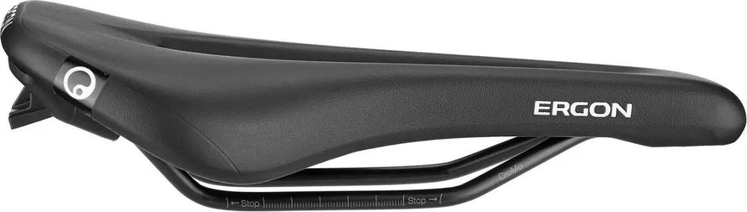 Ergon SM Sport Heren Zadel S/M - 9-12cm Zitbreedte - Zwart - afbeelding 6 van 6