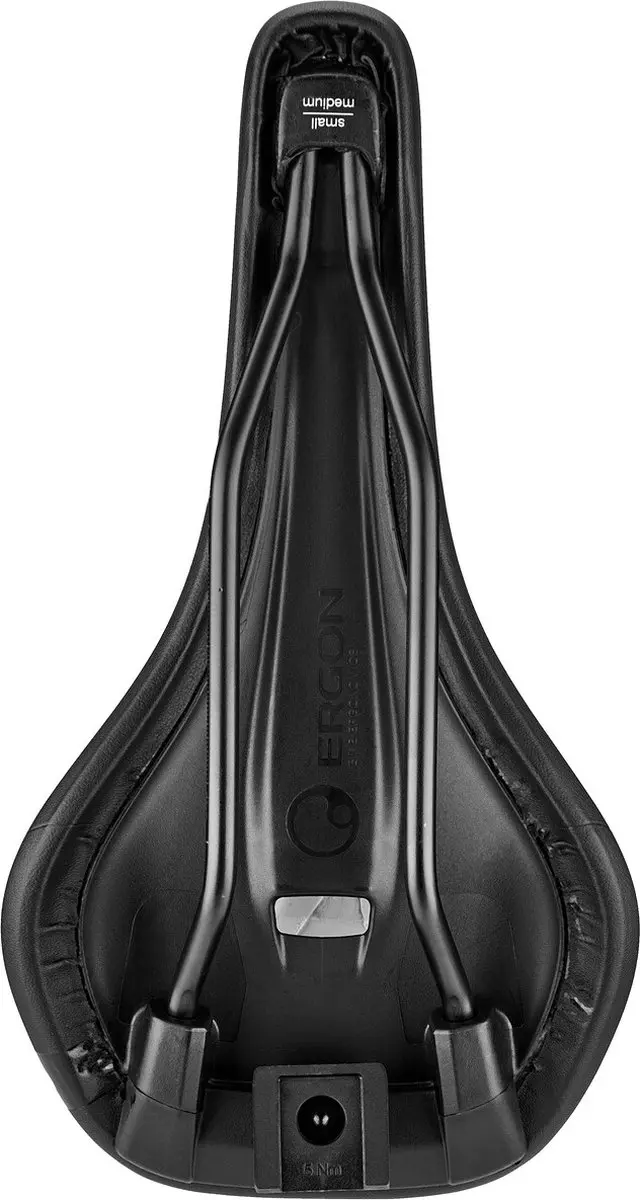 Ergon SM Sport Heren Zadel S/M - 9-12cm Zitbreedte - Zwart