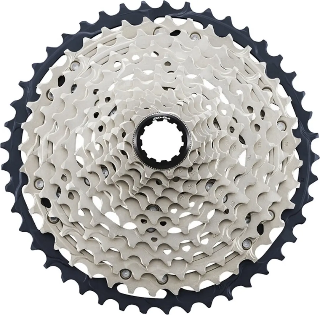 Shimano SLX CS-M7100 Cassette 12-speed 10-45T - Zwart/Zilver - afbeelding 6 van 6
