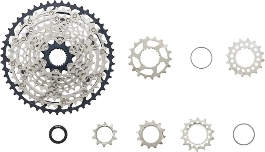 Shimano SLX CS-M7100 Cassette 12-speed 10-45T - Zwart/Zilver