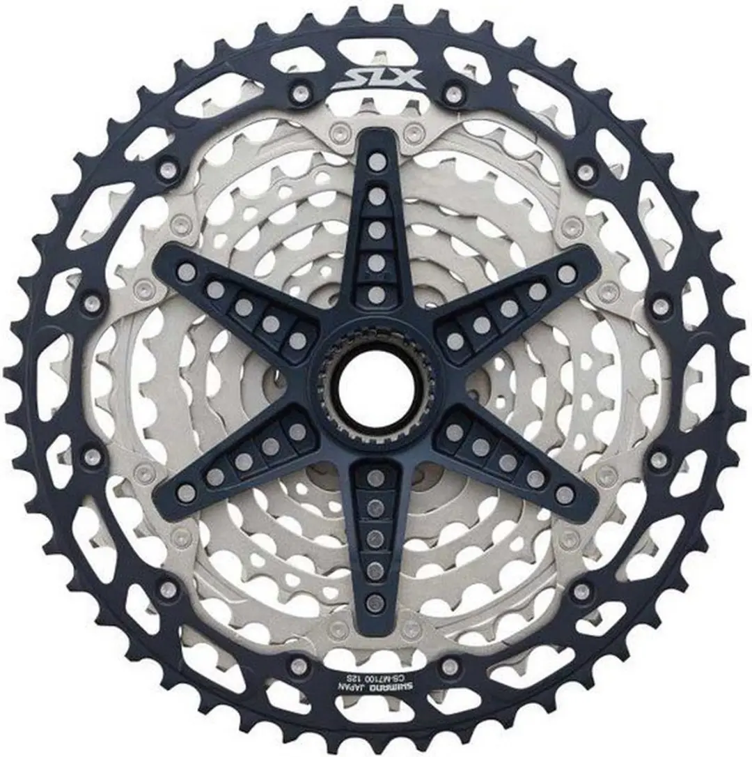 Shimano SLX CS-M7100 Cassette 12-speed 10-45T - Zwart/Zilver
