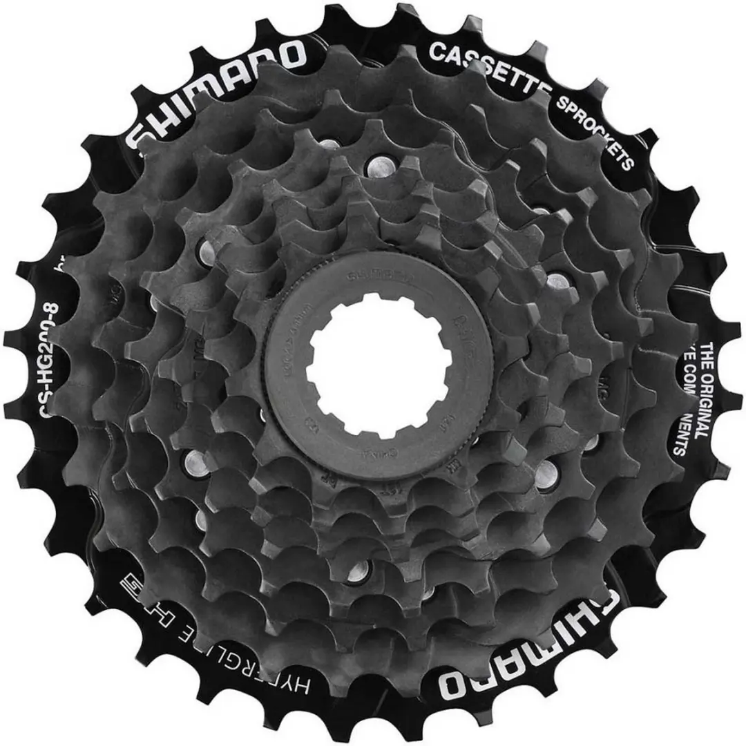 Shimano CS-HG200 7-Speed Fietscassette 12-32T - Zwart - afbeelding 6 van 6