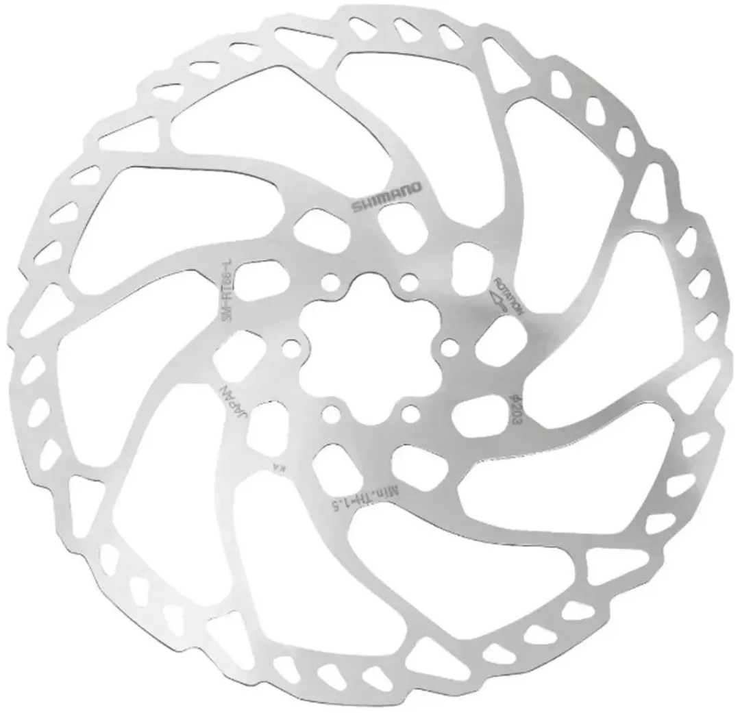 Shimano SLX SM-RT66 Remschijf 180mm - Zilver