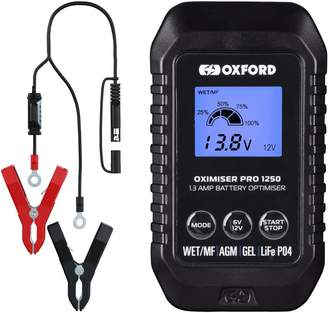 Oxford acculader met display