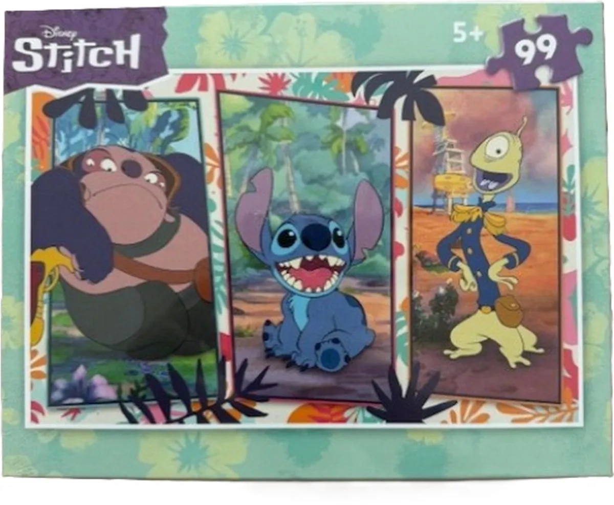 Disney Lilo & Stitch Puzzel 99 Stuks - afbeelding 2 van 2