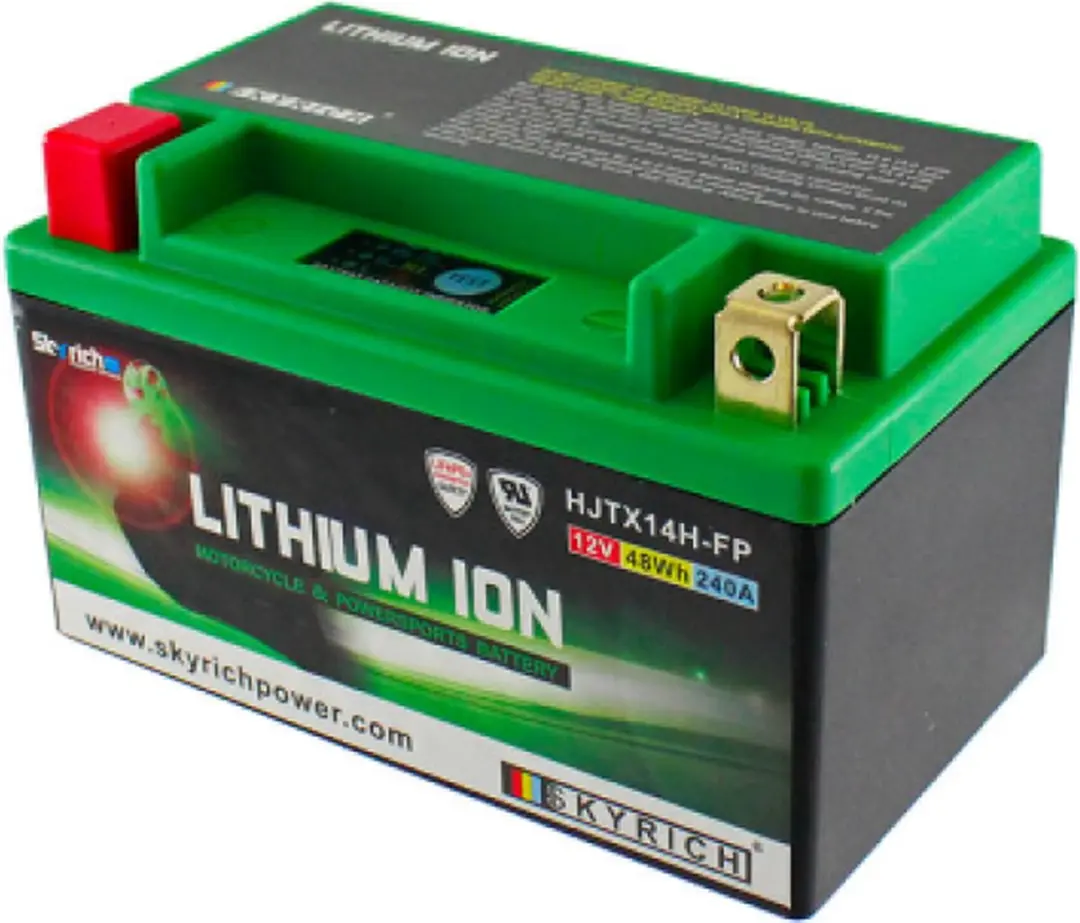 Skyrich Lithium Ion Accu LTX14-BS/YTX14-BS - 48W - Aprilia