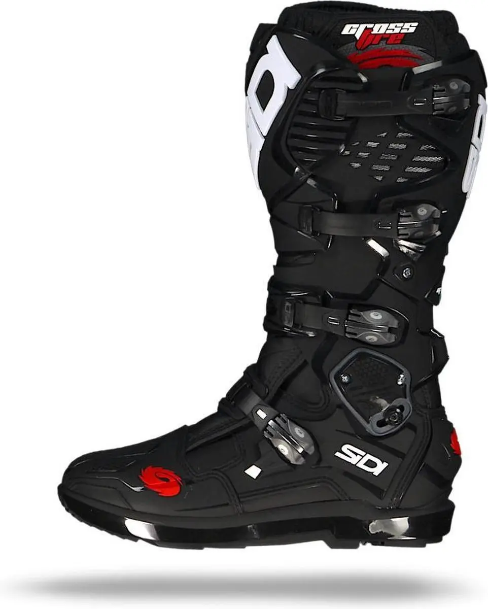 Sidi Crossfire 3 SRS Crosslaarzen - Zwart/Wit