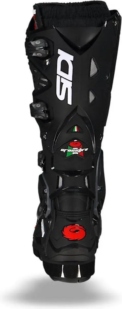 Sidi Crossfire 3 SRS Crosslaarzen - Zwart/Wit