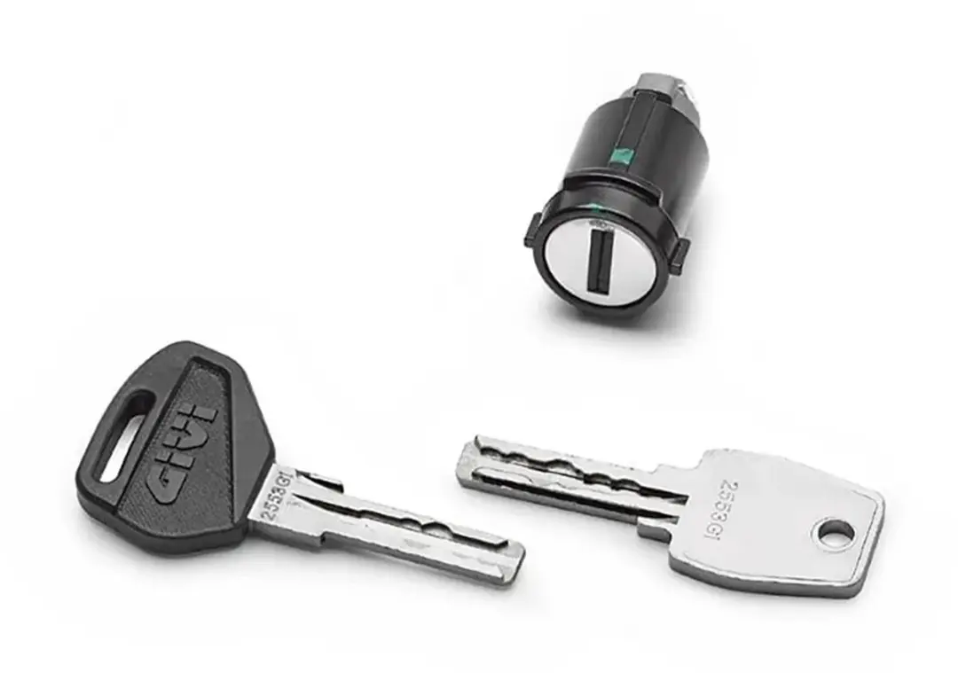 Givi Sluiting Van De Smart Lock-topkoffer Zilver