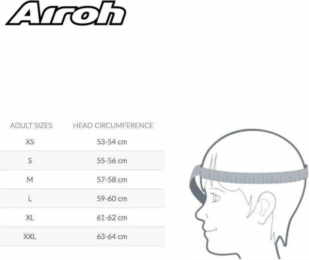 Airoh Aviator 3 AMS Solid Glans Wit - L