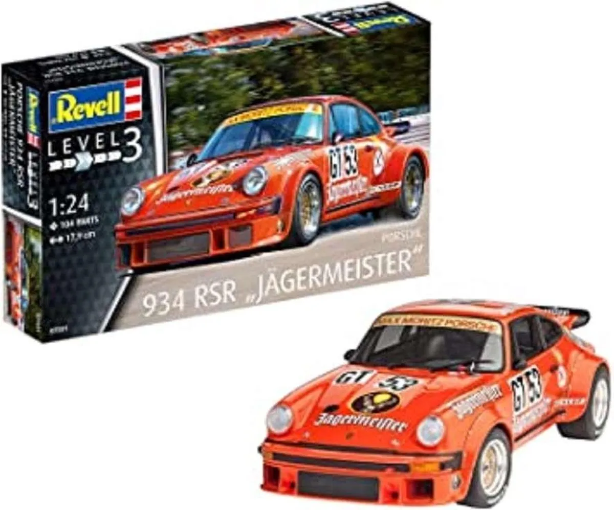 Revell Porsche 934 RSR Jägermeister Modelbouwpakket 1:24