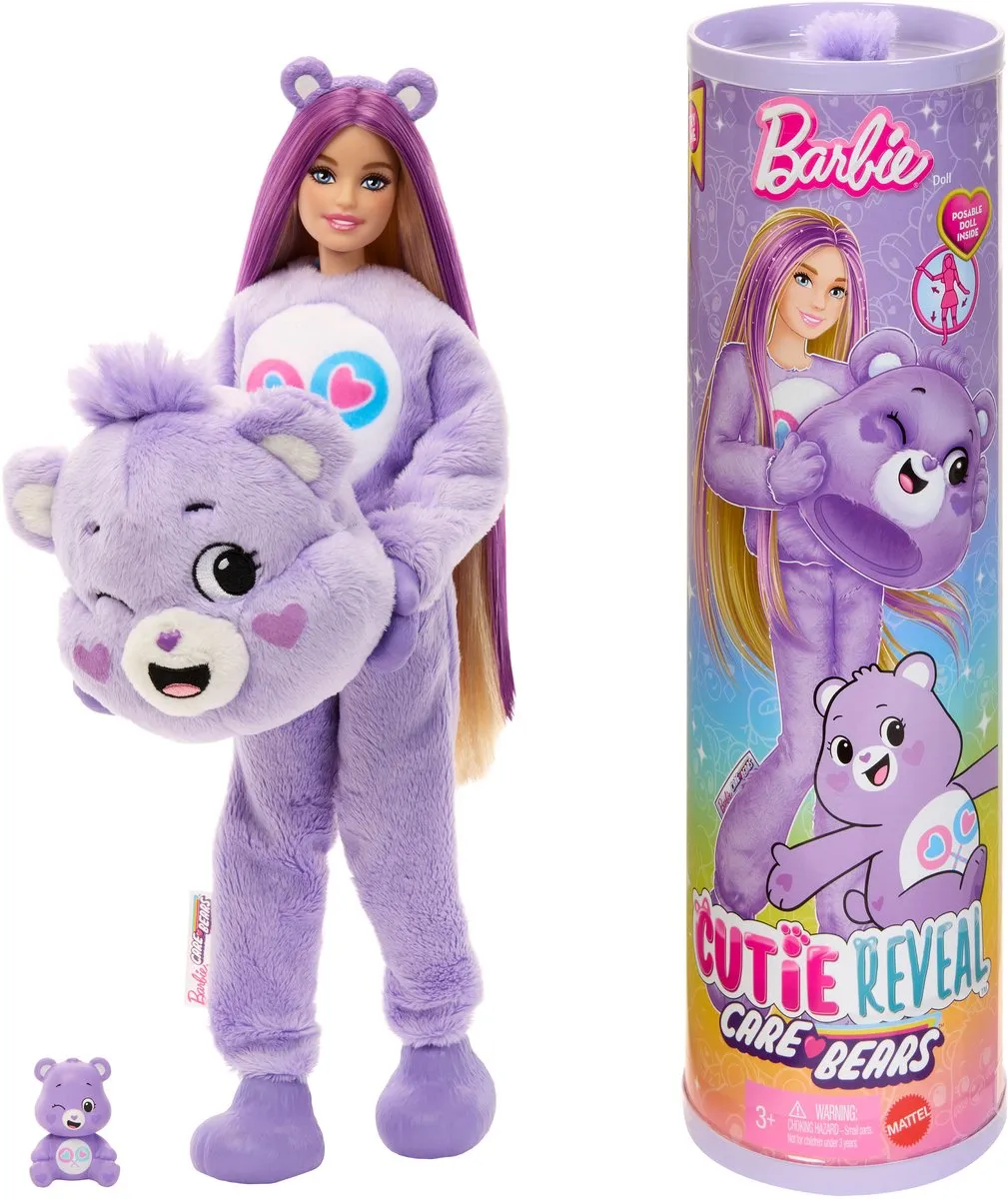 Barbie Cutie Reveal Positivo Troetelbeertje JCN94