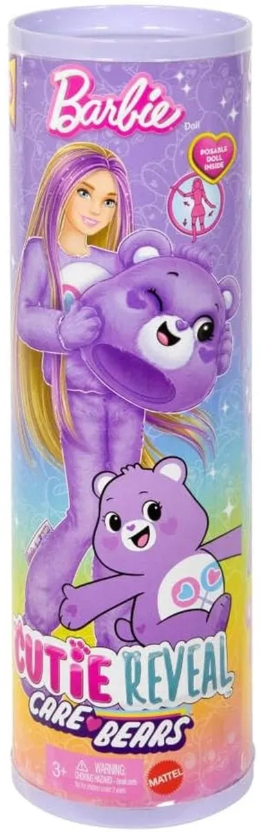 Barbie Cutie Reveal Positivo Troetelbeertje JCN94