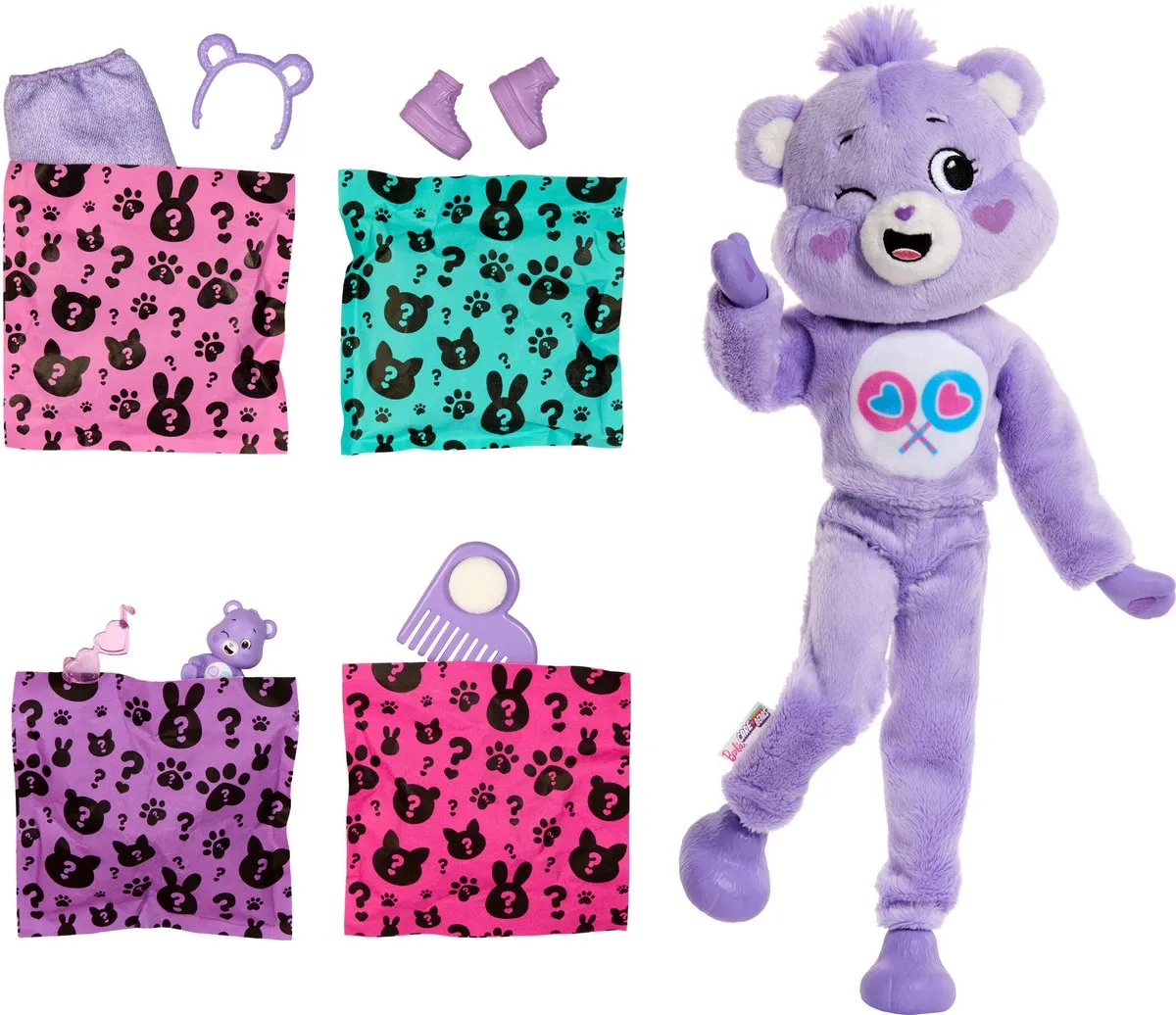 Barbie Cutie Reveal Positivo Troetelbeertje JCN94