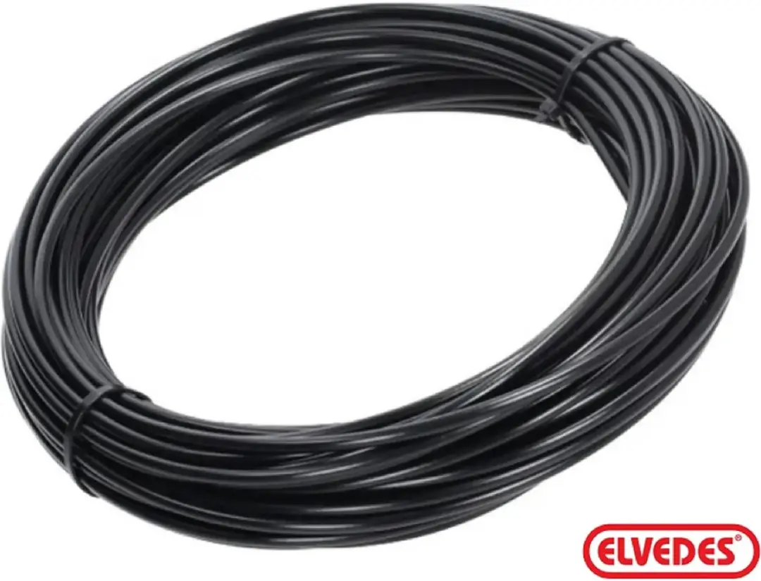 BUITENKABEL 2.0 MM X 25MTR ZWART