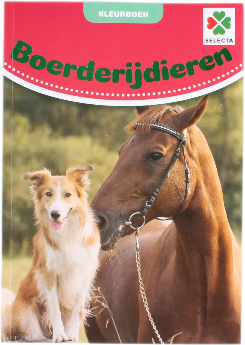 Tactic Boerderijdieren Kleurboek