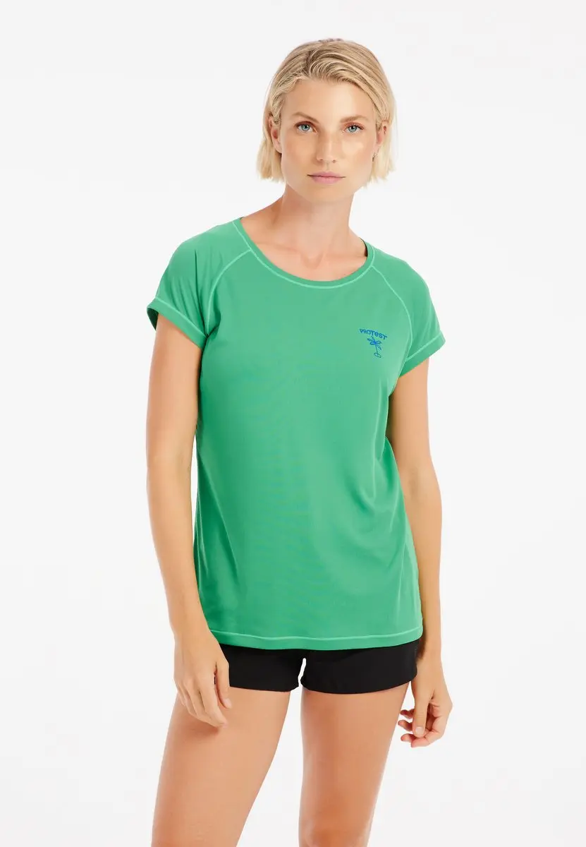 Protest Prthappy UV Shirt Dames - XS - Jardin Green - afbeelding 6 van 6