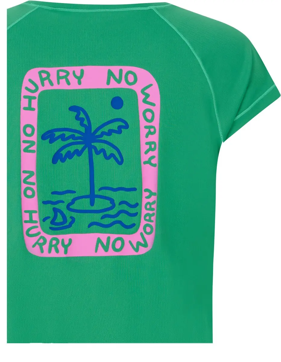 Protest Prthappy UV Shirt Dames - XS - Jardin Green