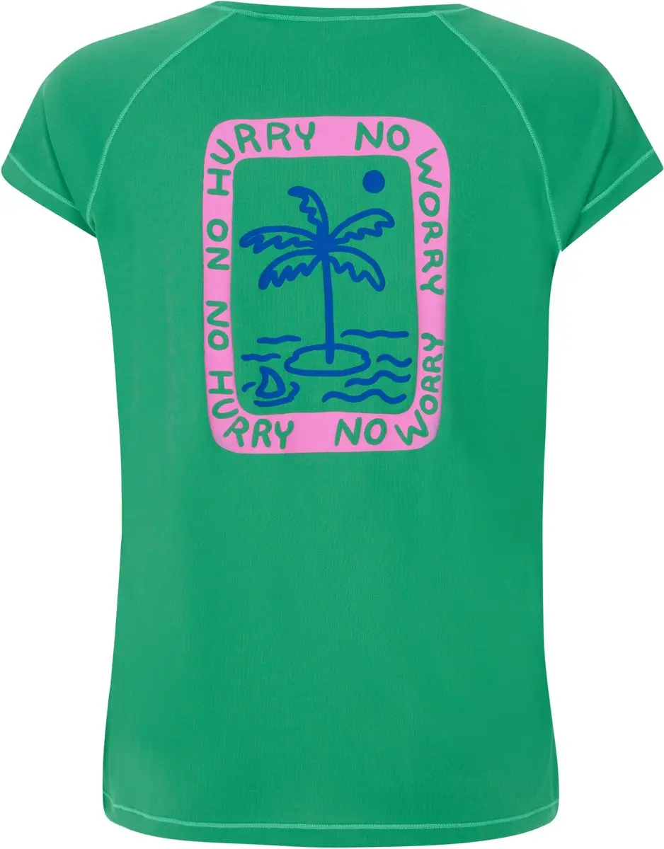 Protest Prthappy UV Shirt Dames - XS - Jardin Green