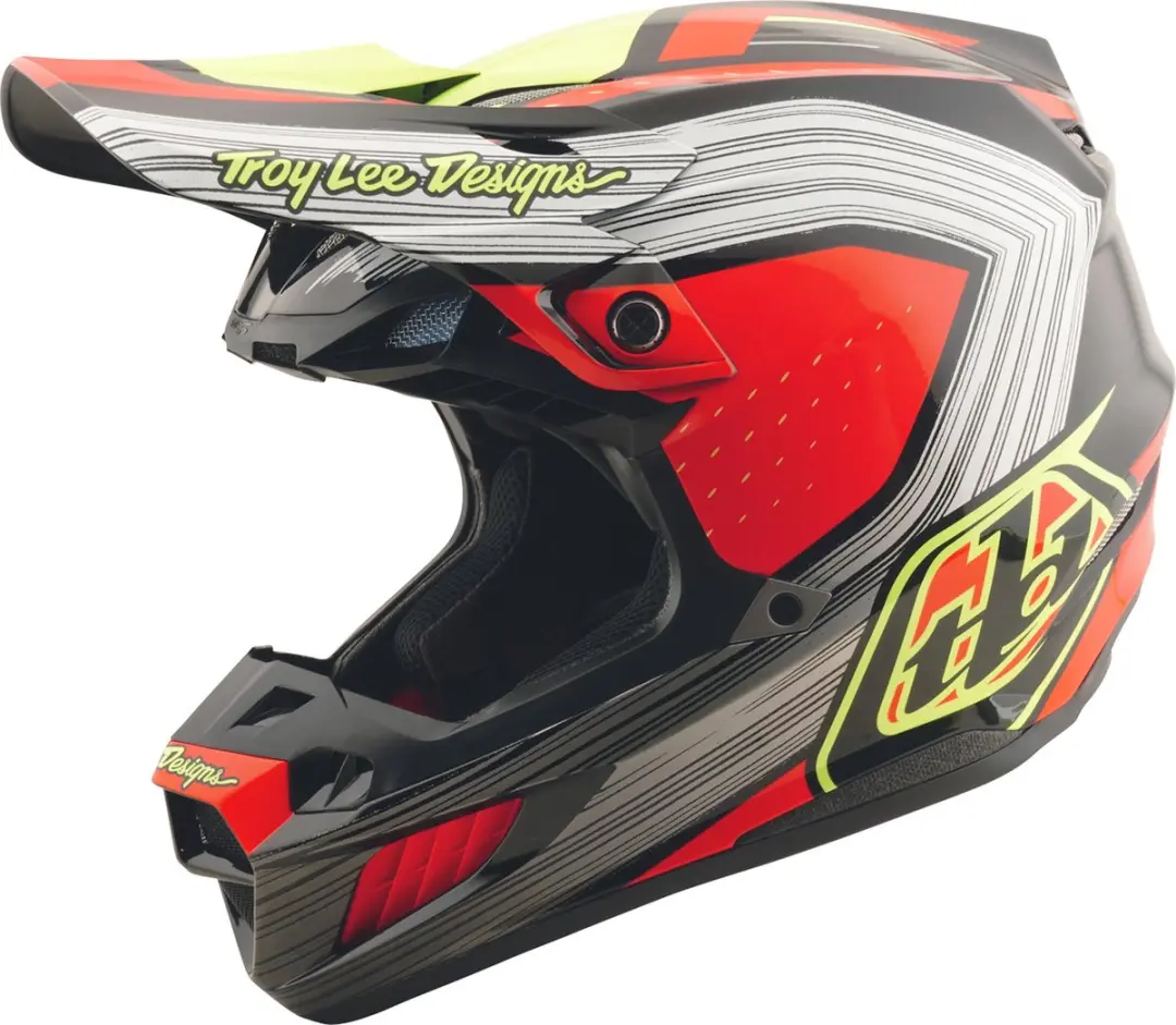 Troy Lee Designs SE5 Composite Stripes MIPS Motorcrosshelm