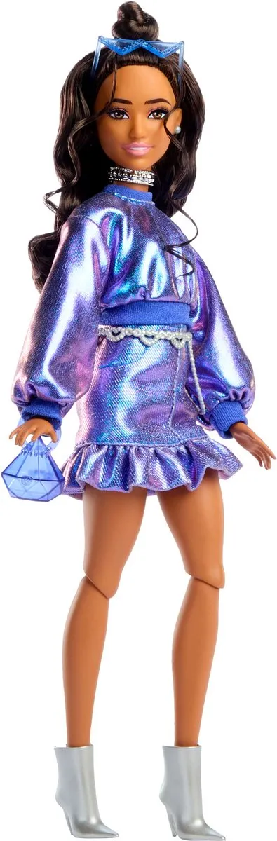 Barbie Deluxe Stijl Pop JFP42 - Metallic Blauw