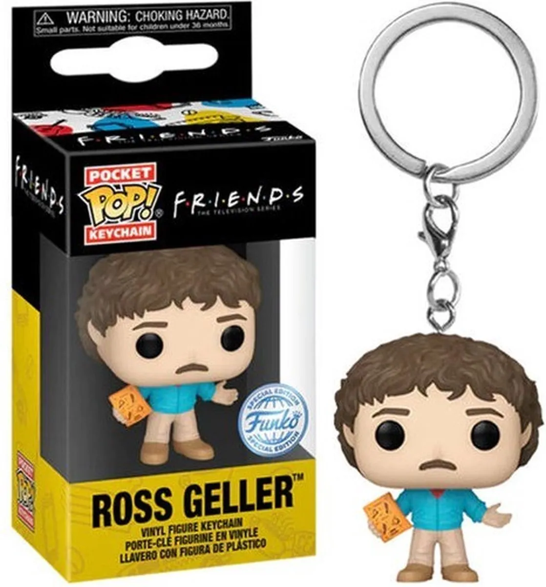 Funko Pocket Pop! Friends Ross Sleutelhanger