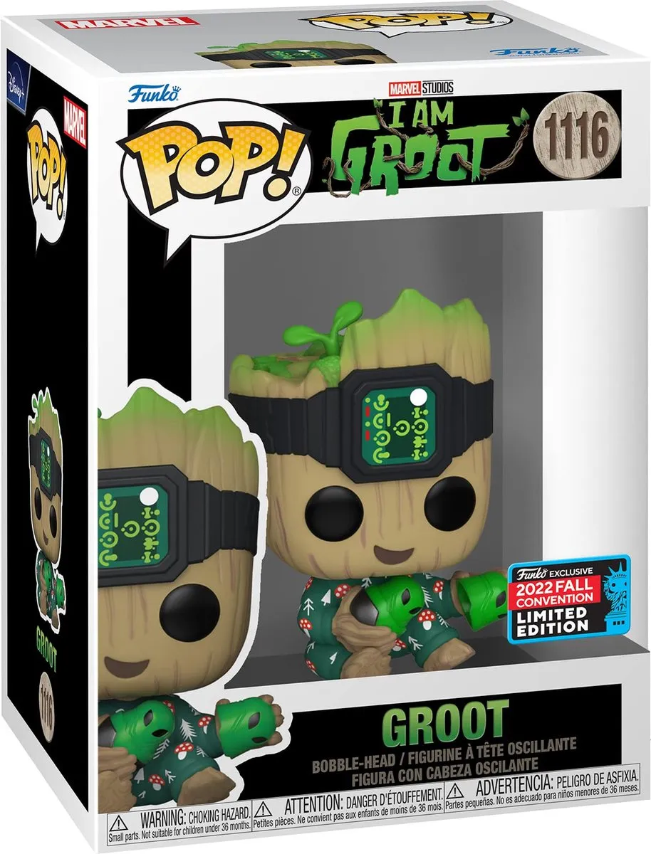 Funko Pop! Marvel I am Groot NYCC 2022 Exclusief #1116