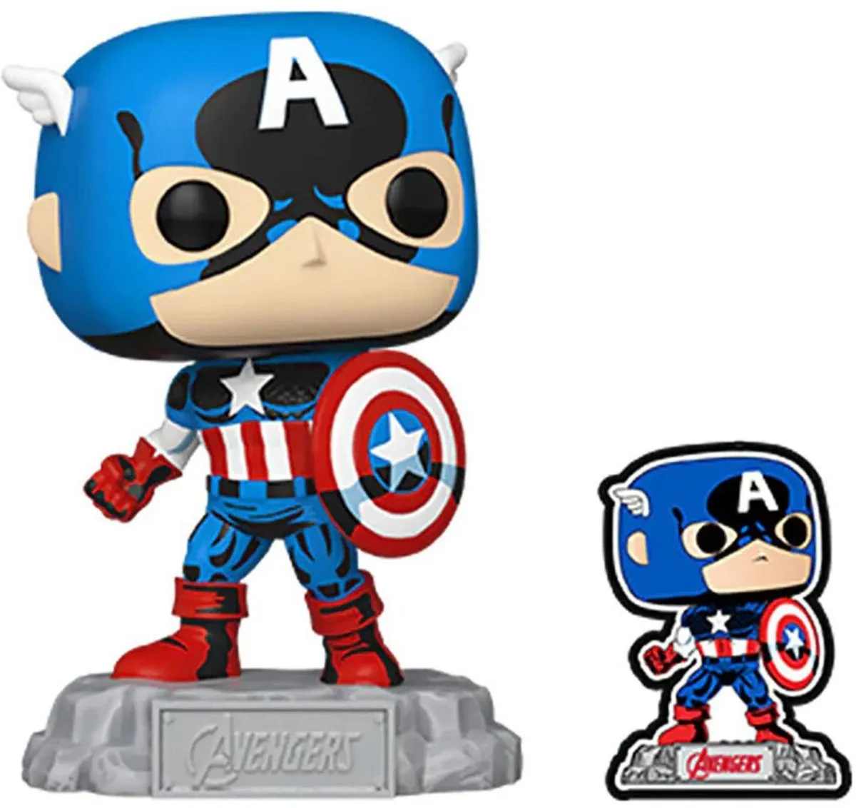 Funko Pop! Marvel Captain America 60th Anniversary - Multi
