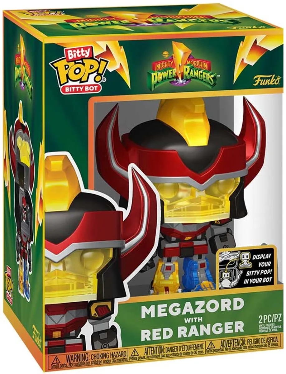 Funko Bitty Bop Bitty Bot Power Rangers Megazord - Meerkleurig