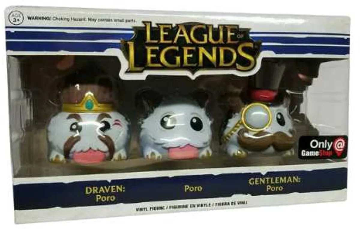 Funko Pop! League of Legends Poro 3-Pack - Multi
