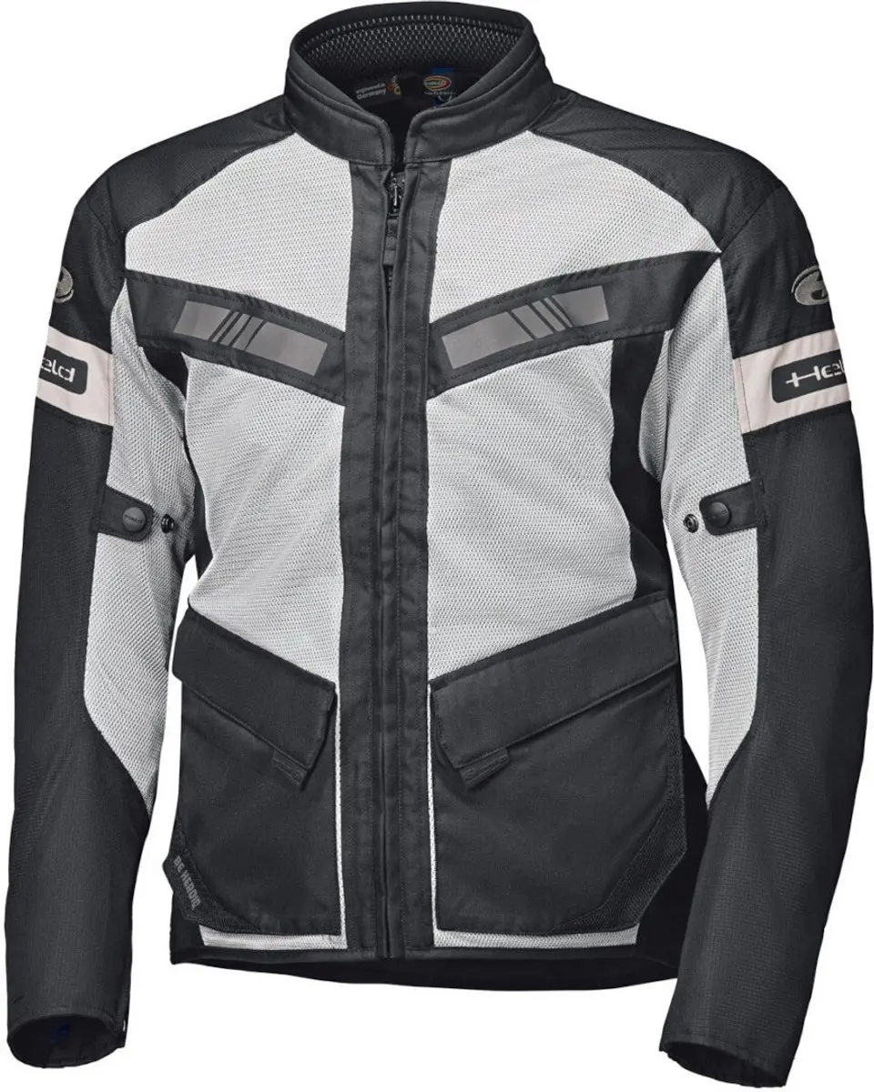 Held Tropic XT Mesh Lichtgrijs Zwart Textiele Motorjas