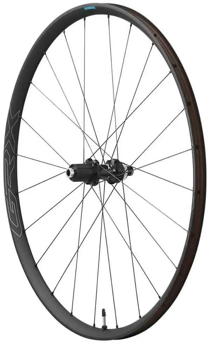 Shimano WH-RX570 Achterwiel 27.5" - 10/11-Speed Centerlock - Zwart/Blauw