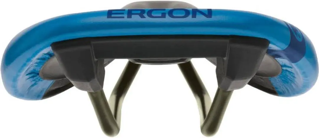 Ergon SM Pro Zadel Heren - Mountainbike - M/L - Zwart/Blauw