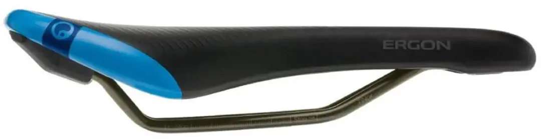 Ergon SM Pro Zadel Heren - Mountainbike - M/L - Zwart/Blauw