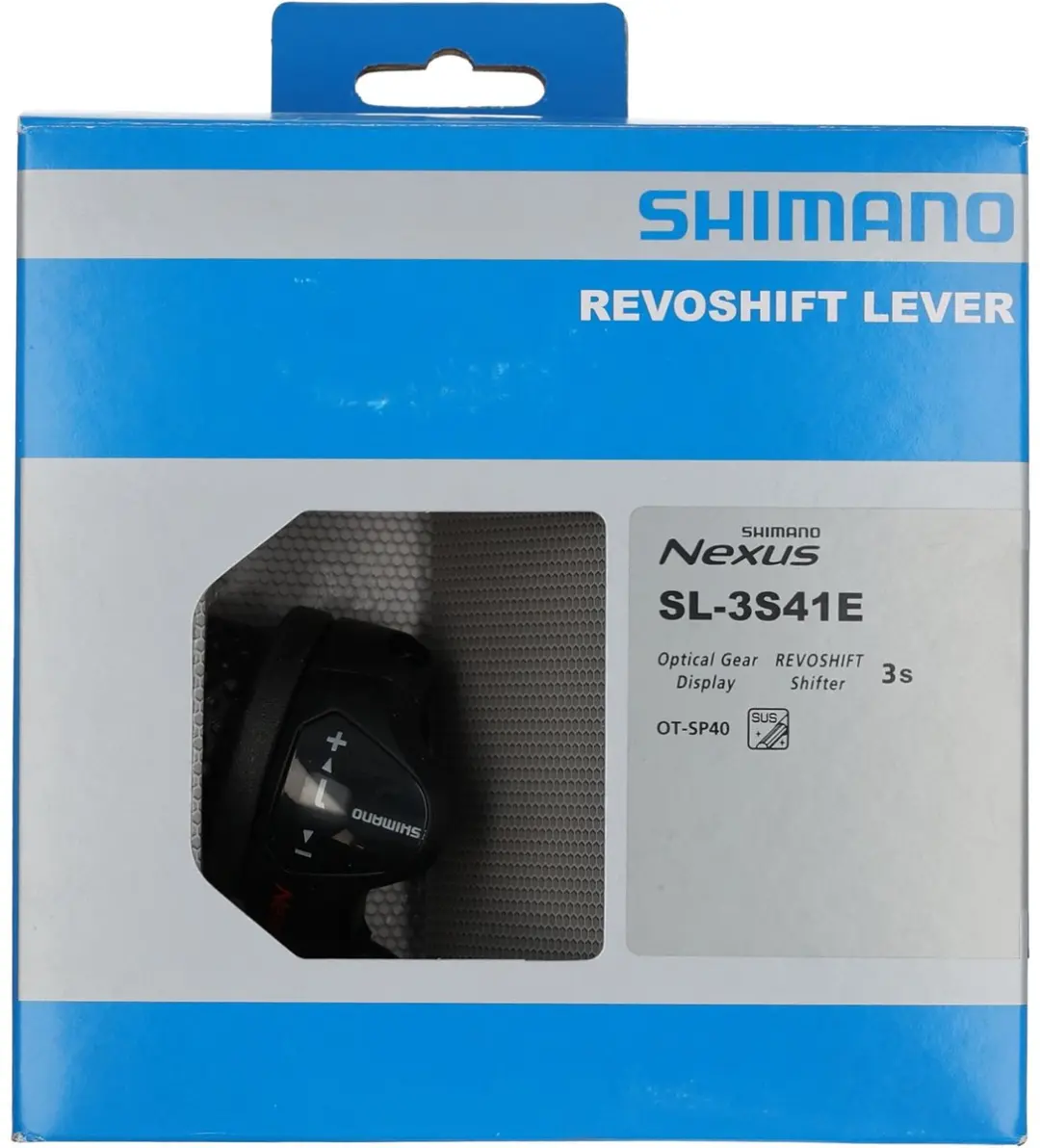 Shimano Nexus SL-3S41E Draaiversteller 3 Versnellingen - Zwart