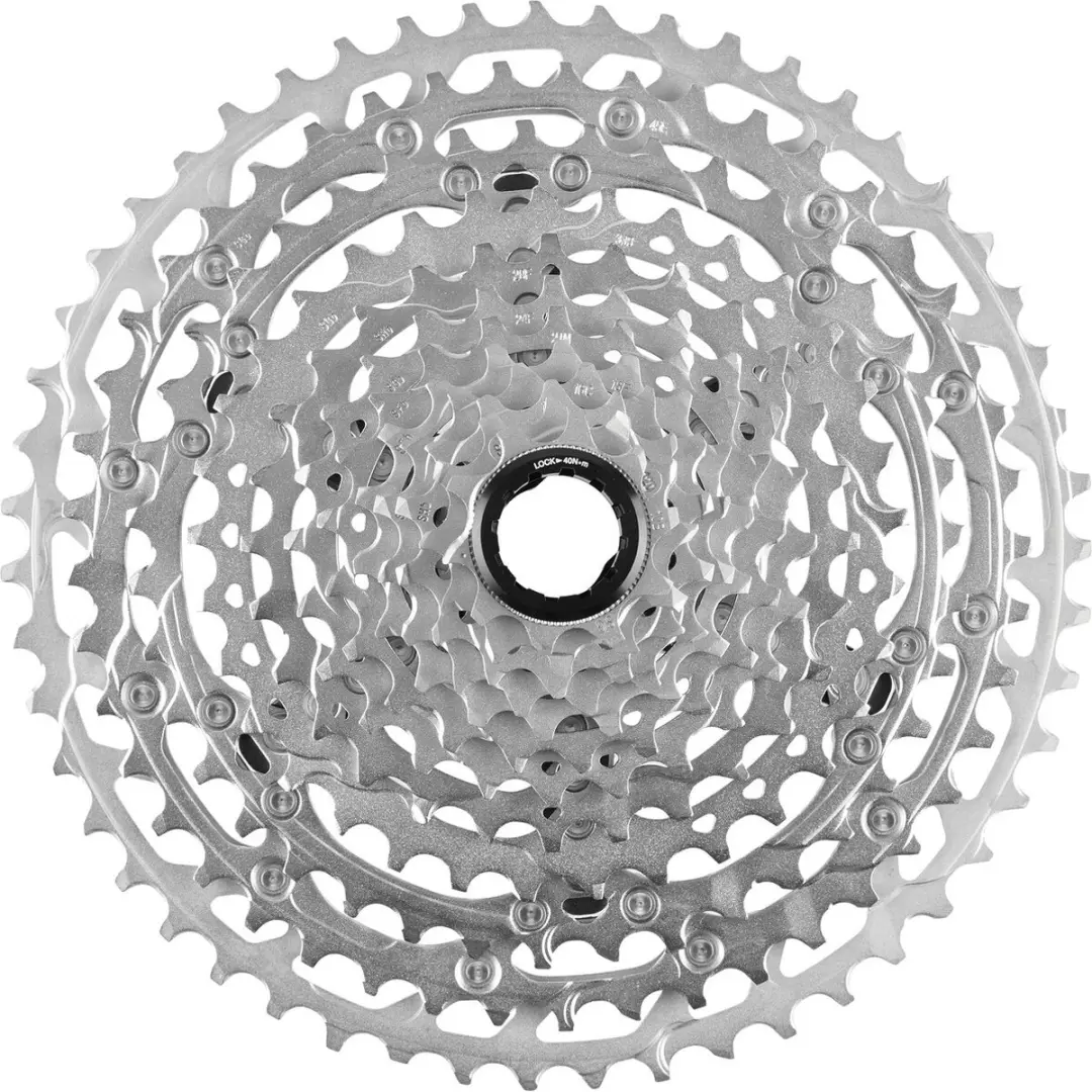 Shimano Deore CS-M6100 Cassette 12-speed 10-51T - Zilver/Chroom