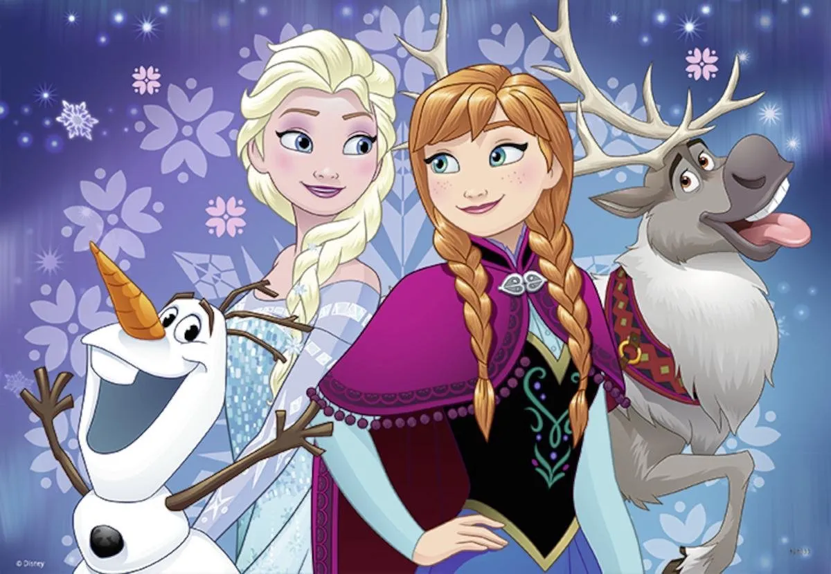Ravensburger Disney Frozen Noorderlichten Puzzel - 24 Stuks - 2x